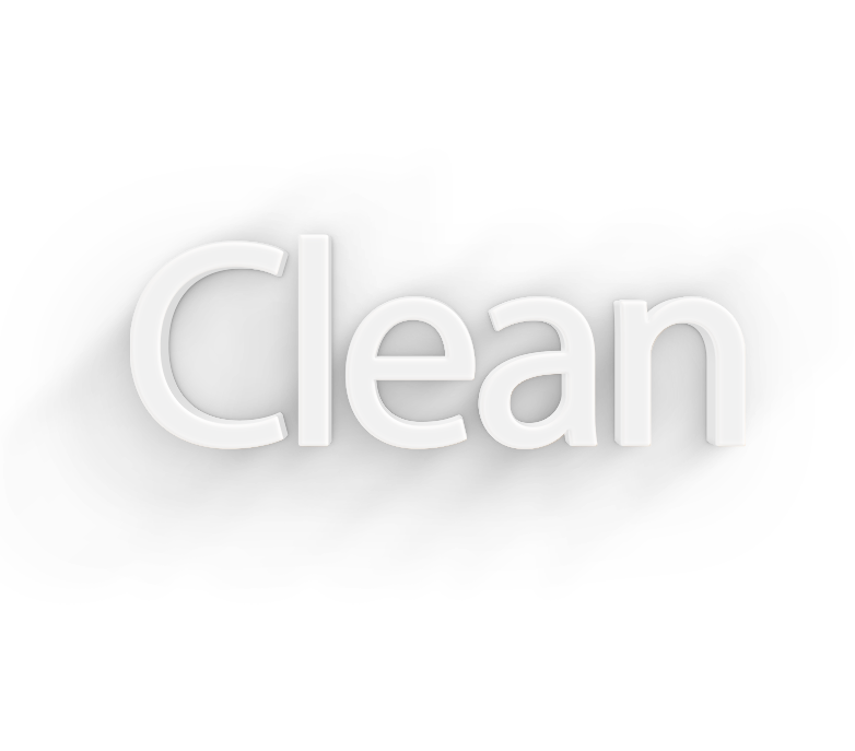 Clean png, word Clean png, Clean word png, Clean text png, Clean font png, word Clean text effects typography PNG transparent images